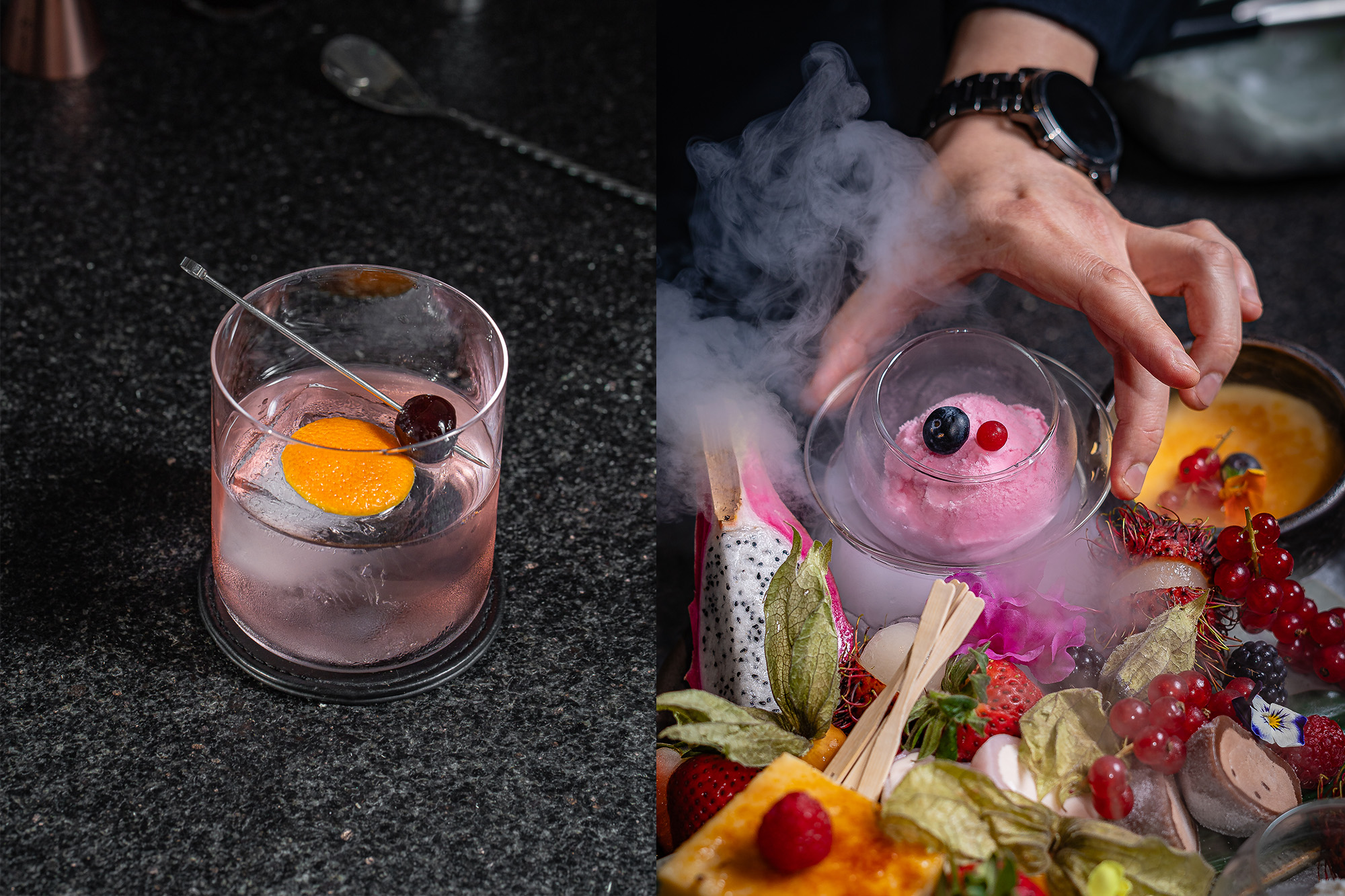 Late-Night Drinks & Desserts