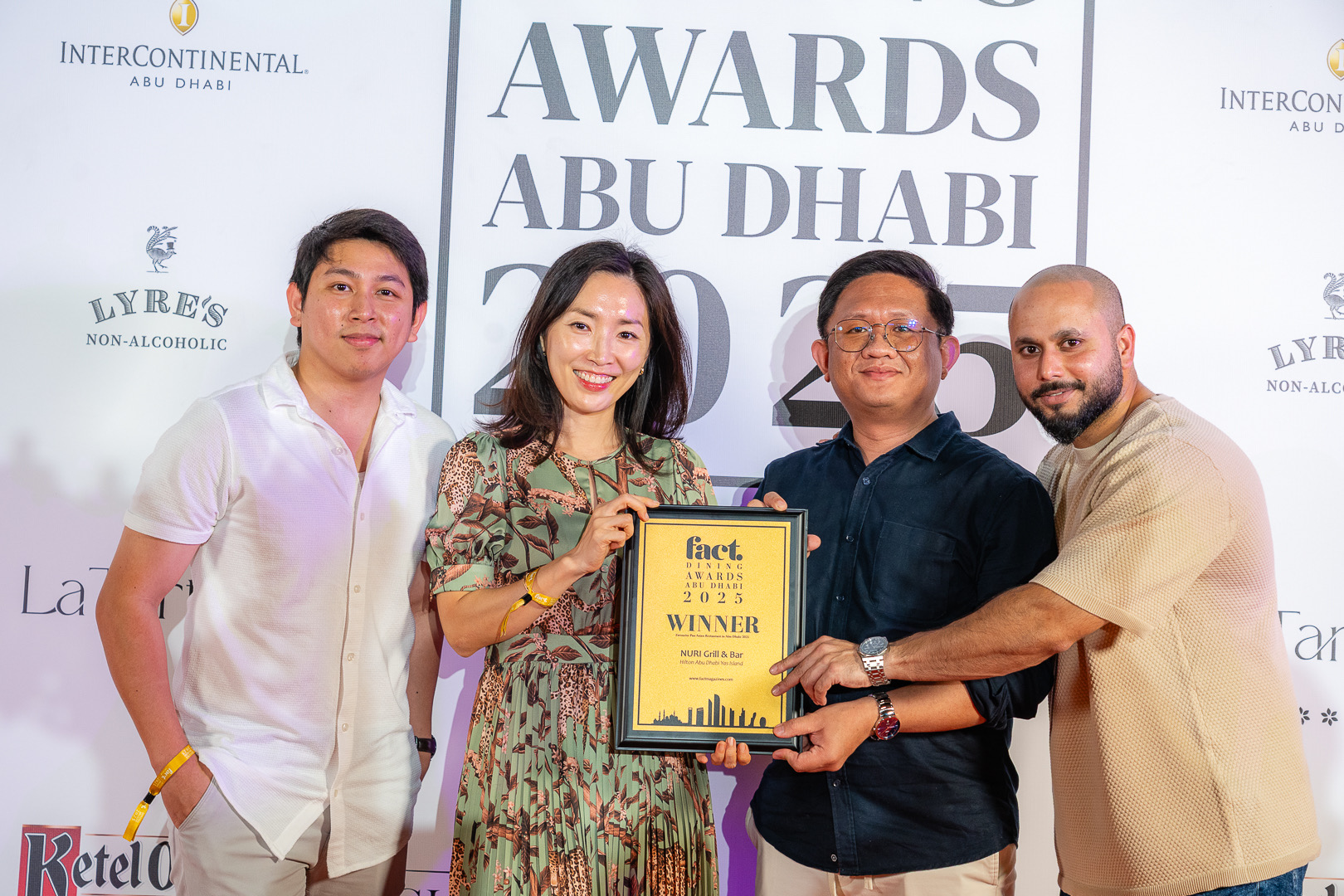 NURI Grill & Bar Wins Favorite Pan Asian Restaurant at the FACT Dining Awards Abu Dhabi 2025